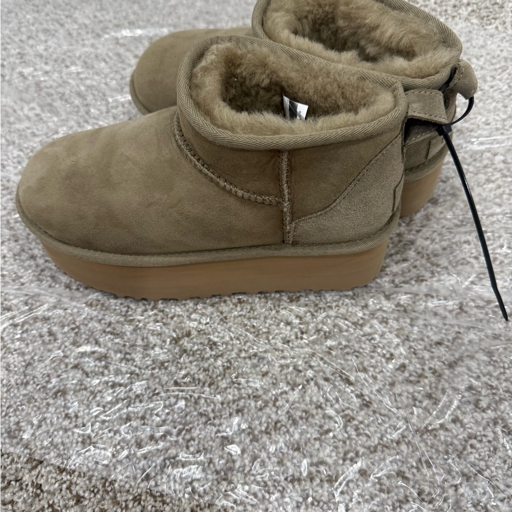 UGG Women's Brown Suede Winter Boots